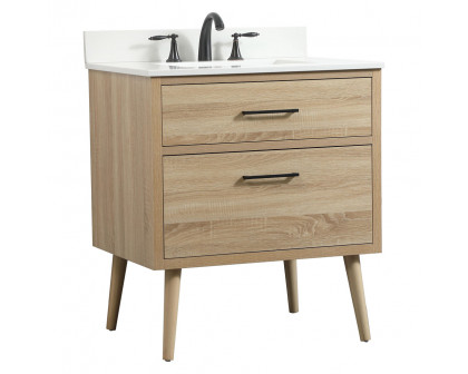 Elegant Bathroom Vanity - Mango Wood (VF41030MW-BS)