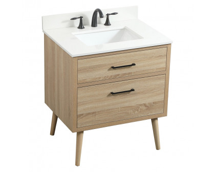 Elegant Bathroom Vanity - Mango Wood (VF41030MW-BS)