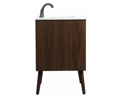 Elegant Bathroom Vanity - Walnut (VF41030MWT)