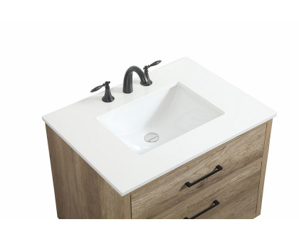 Elegant Bathroom Vanity - Natural Oak (VF41030NT)