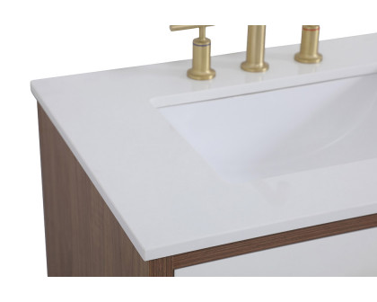 Elegant Bathroom Vanity - White (VF41030WH)