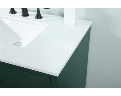 Elegant Bathroom Vanity - Green (VF41036MGN)