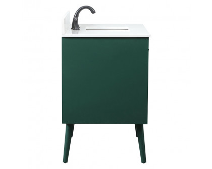 Elegant Bathroom Vanity - Green (VF41036MGN-BS)