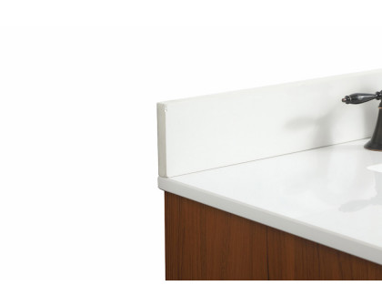 Elegant Bathroom Vanity - Teak (VF41036MTK-BS)