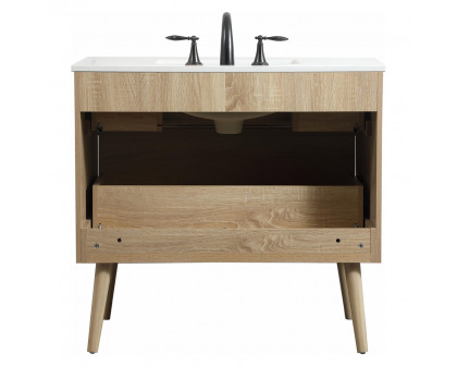 Elegant Bathroom Vanity - Mango Wood (VF41036MW)