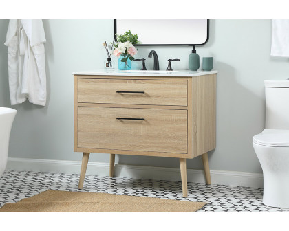 Elegant Bathroom Vanity - Mango Wood (VF41036MW)