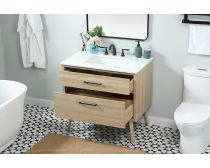 Elegant Bathroom Vanity - Mango Wood (VF41036MW)