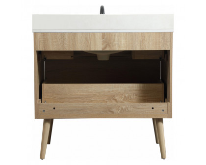 Elegant Bathroom Vanity - Mango Wood (VF41036MW-BS)