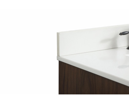 Elegant Bathroom Vanity - Walnut (VF41036MWT-BS)