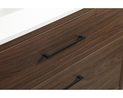 Elegant Bathroom Vanity - Walnut (VF41036MWT-BS)