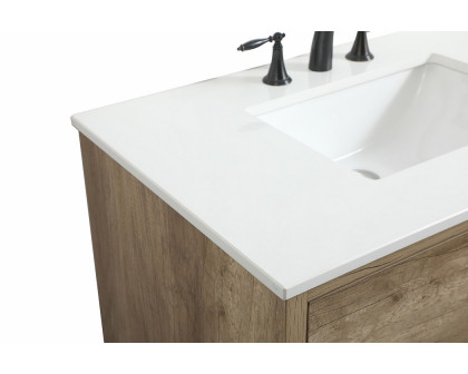 Elegant Bathroom Vanity - Natural Oak (VF41036NT)