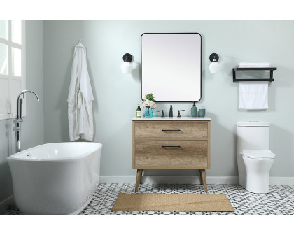 Elegant Bathroom Vanity - Natural Oak (VF41036NT)