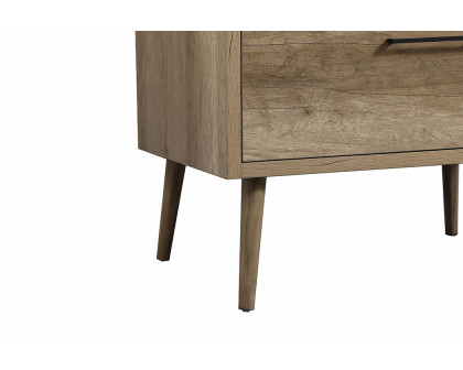 Elegant Bathroom Vanity - Natural Oak (VF41036NT-BS)