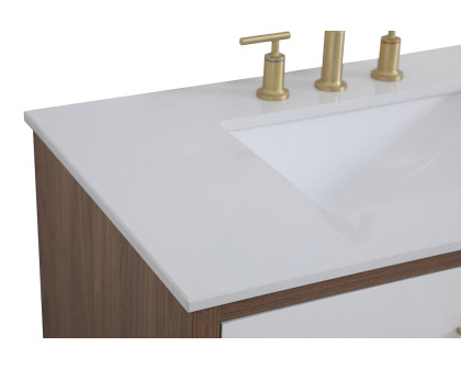 Elegant Bathroom Vanity - White (VF41036WH)