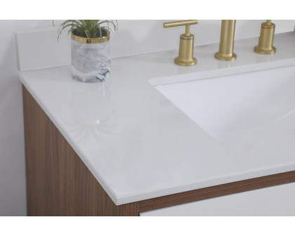 Elegant Bathroom Vanity - White (VF41036WH-BS)