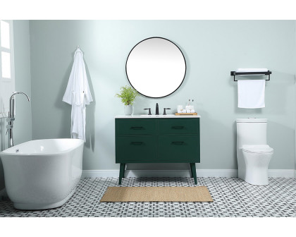 Elegant Bathroom Vanity - Green (VF41042MGN)