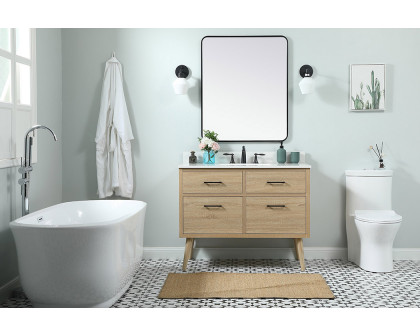 Elegant Bathroom Vanity - Mango Wood (VF41042MW-BS)