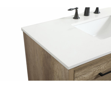 Elegant Bathroom Vanity - Natural Oak (VF41042NT)