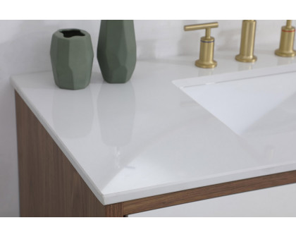 Elegant Bathroom Vanity - White (VF41042WH)