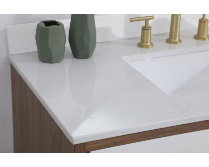 Elegant Bathroom Vanity - White (VF41042WH-BS)