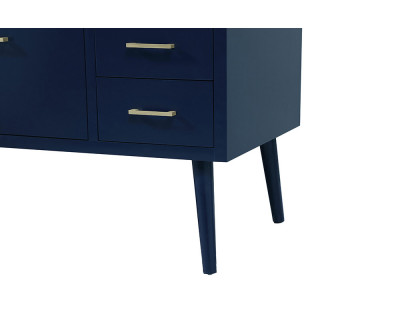 Elegant Bathroom Vanity - Blue (VF41048MBL)