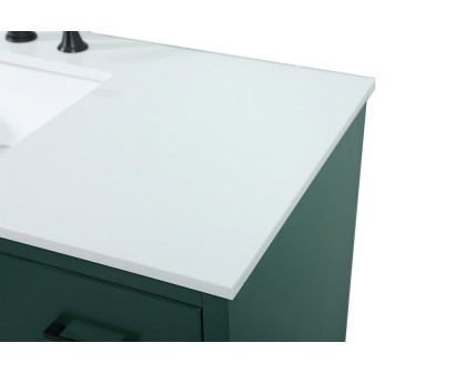 Elegant Bathroom Vanity - Green (VF41048MGN)