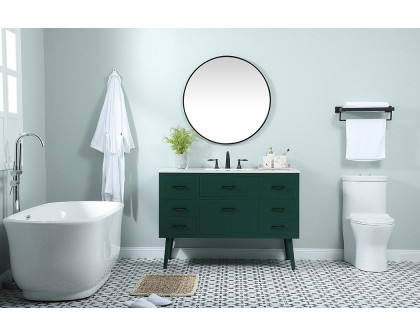 Elegant Bathroom Vanity - Green (VF41048MGN)