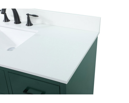 Elegant Bathroom Vanity - Green (VF41048MGN-BS)