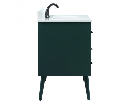 Elegant Bathroom Vanity - Green (VF41048MGN-BS)