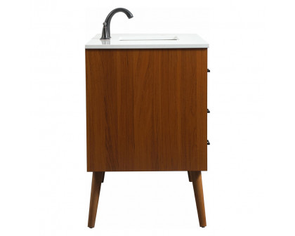 Elegant Bathroom Vanity - Teak (VF41048MTK)