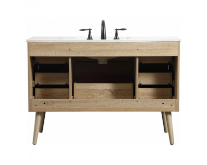 Elegant Bathroom Vanity - Mango Wood (VF41048MW)