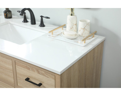 Elegant Bathroom Vanity - Mango Wood (VF41048MW)