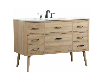 Elegant Bathroom Vanity - Mango Wood (VF41048MW)