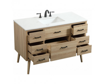 Elegant Bathroom Vanity - Mango Wood (VF41048MW)