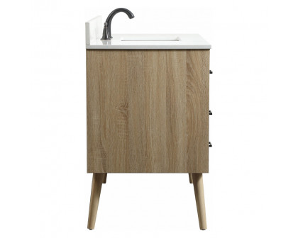 Elegant Bathroom Vanity - Mango Wood (VF41048MW-BS)