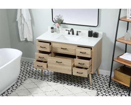 Elegant Bathroom Vanity - Mango Wood (VF41048MW-BS)