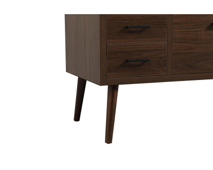 Elegant Bathroom Vanity - Walnut (VF41048MWT-BS)