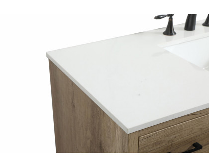 Elegant Bathroom Vanity - Natural Oak (VF41048NT)