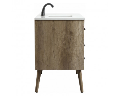 Elegant Bathroom Vanity - Natural Oak (VF41048NT)