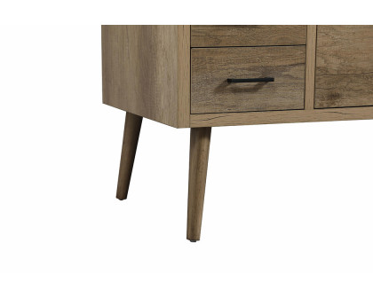 Elegant Bathroom Vanity - Natural Oak (VF41048NT-BS)