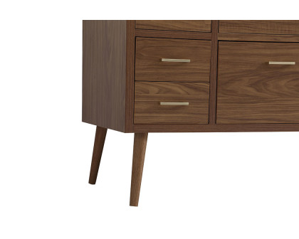 Elegant Bathroom Vanity - Walnut Brown (VF41048WB-BS)