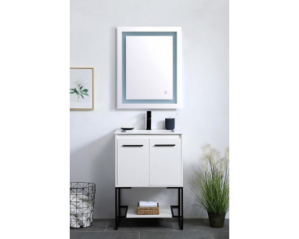 Elegant Bathroom Vanity - White, L 24" (VF42024WH)