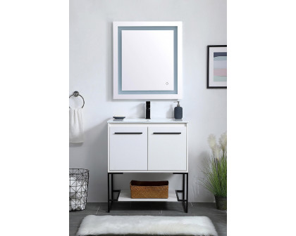 Elegant Bathroom Vanity - White, L 30" (VF42030WH)