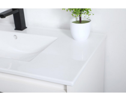 Elegant Bathroom Vanity - White, L 36" (VF42036WH)