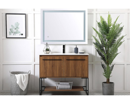 Elegant Bathroom Vanity - Walnut Brown, L 40" (VF42040WB)