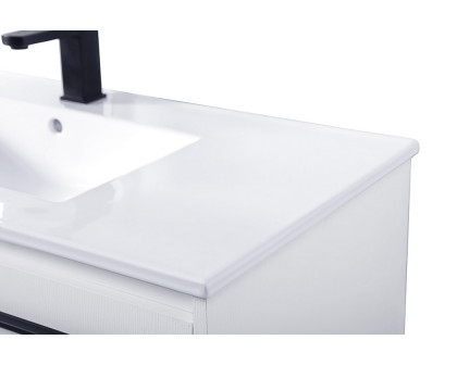 Elegant Bathroom Vanity - White, L 40" (VF42040WH)