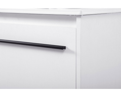 Elegant Bathroom Vanity - White, L 40" (VF42040WH)