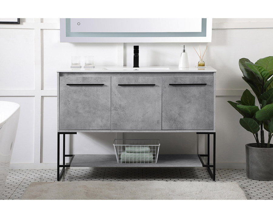 Elegant - Bathroom Vanity (PNT-VF42048)