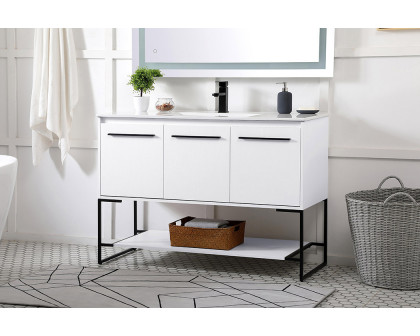 Elegant Bathroom Vanity - White (VF42048WH)