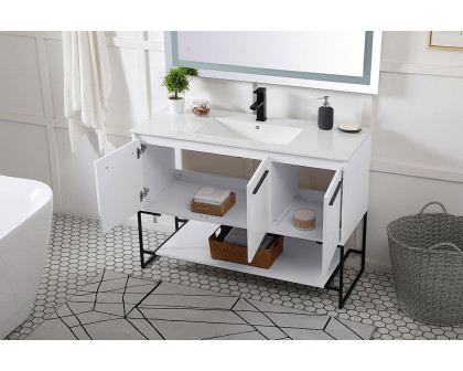 Elegant Bathroom Vanity - White (VF42048WH)